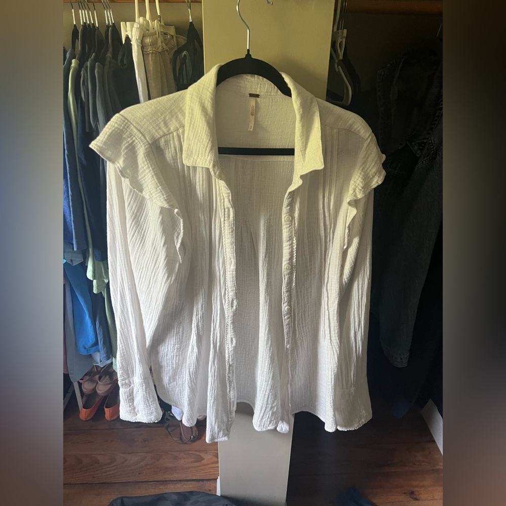 Free people Elouise tunic button down shirt - Picture 5 of 7